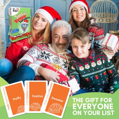 Christmas Card Game Stocking Stuffers for kids and adults